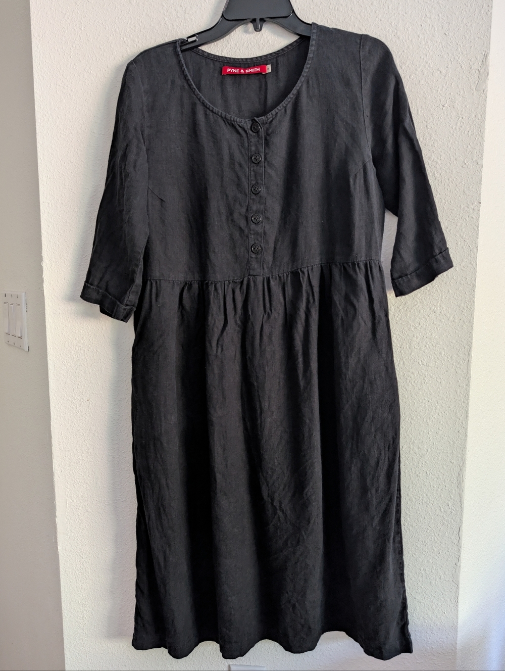 Pyne & Smith No. 12 Black Dress (Sz Medium)